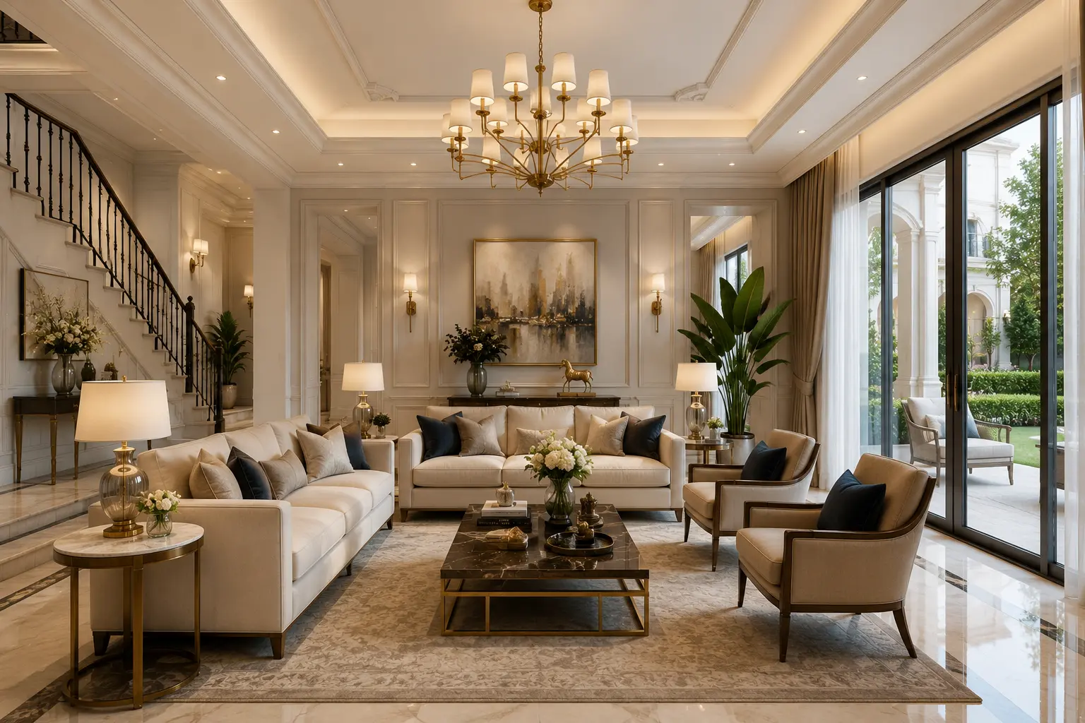 Godrej Row Houses living room interior